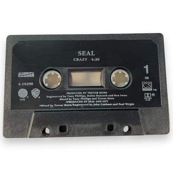 Seal Fly Like An Eagle SEALED / Crazy Single Cassette Lot Of 2 - Picture 6 of 7